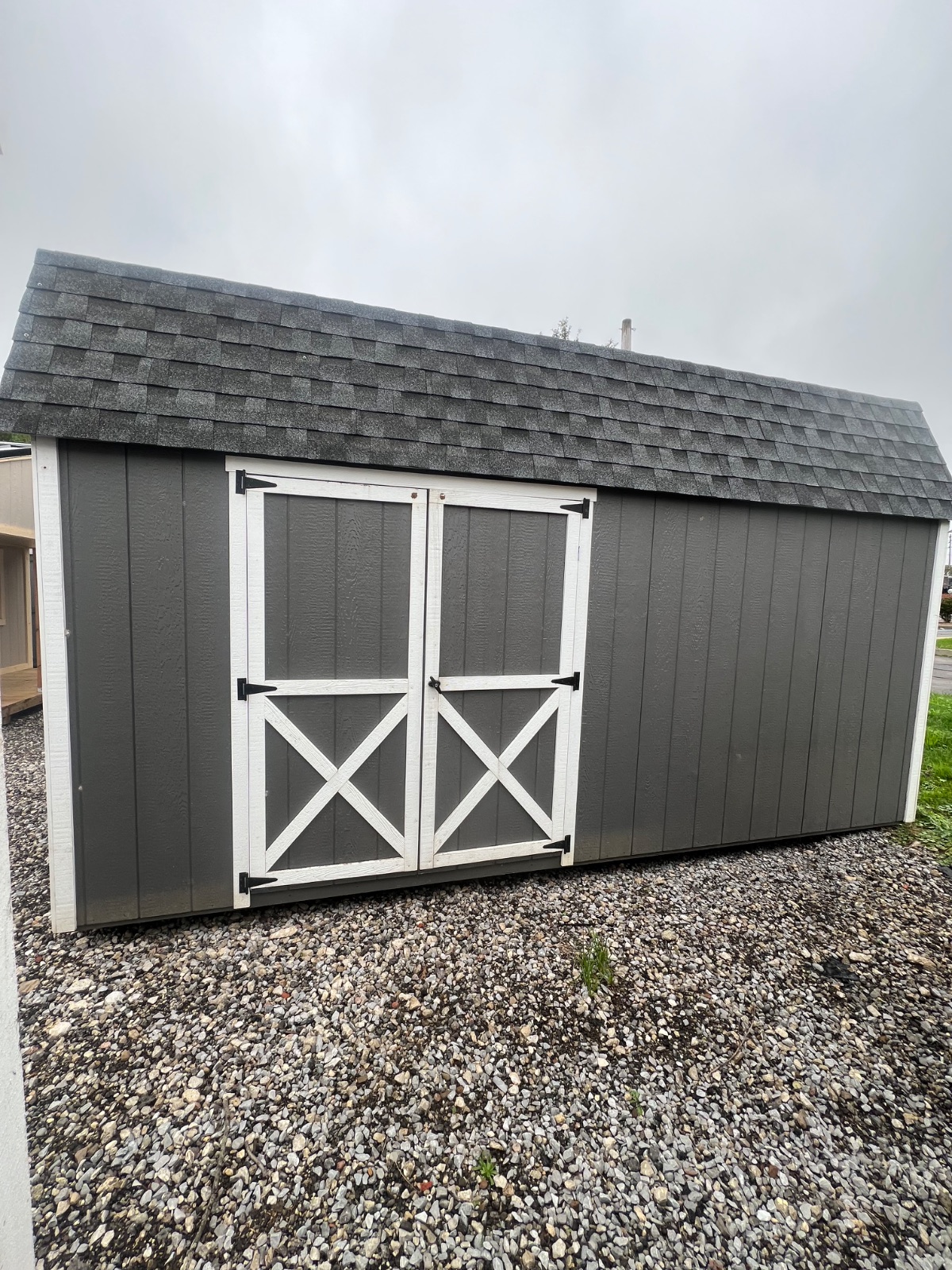 8x16’ Utility Shed on the lot in Hartville - photo 1 of 4