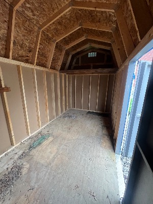 8x16’ Utility Shed on the lot in Hartville - photo 3 of 4